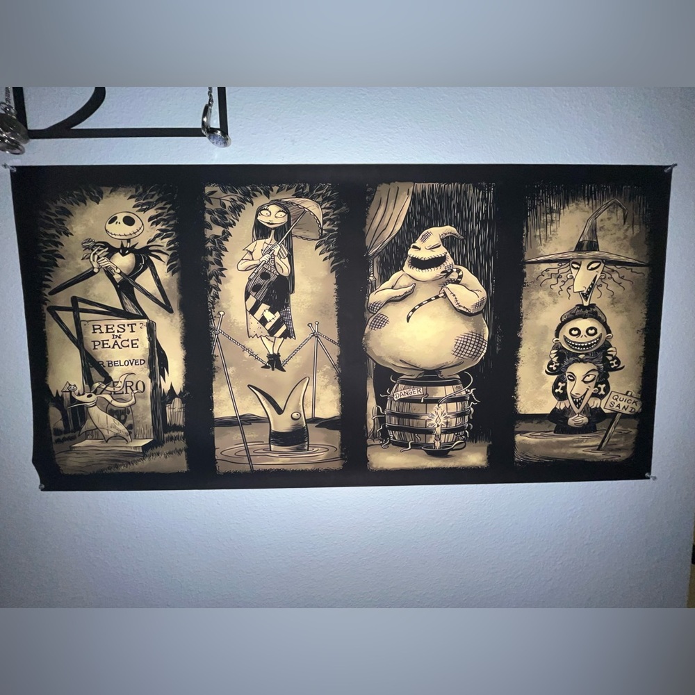 Nightmare Before Christmas Art Print